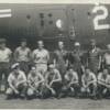  Korean War. Front, l-r - J. W. Greenway (not onboard), Donald Wilkes, ??, Clifford Henderson Jr, Raymond Schwerer, Lawrence Larson.  Back, l-r - Warren Faubel, Frank Ratliff (not onboard), John Franchino, Joseph Gardiner, Cassius Williams, Lester Mische, Carl Stevenson. Not in picture, Nick Milus.